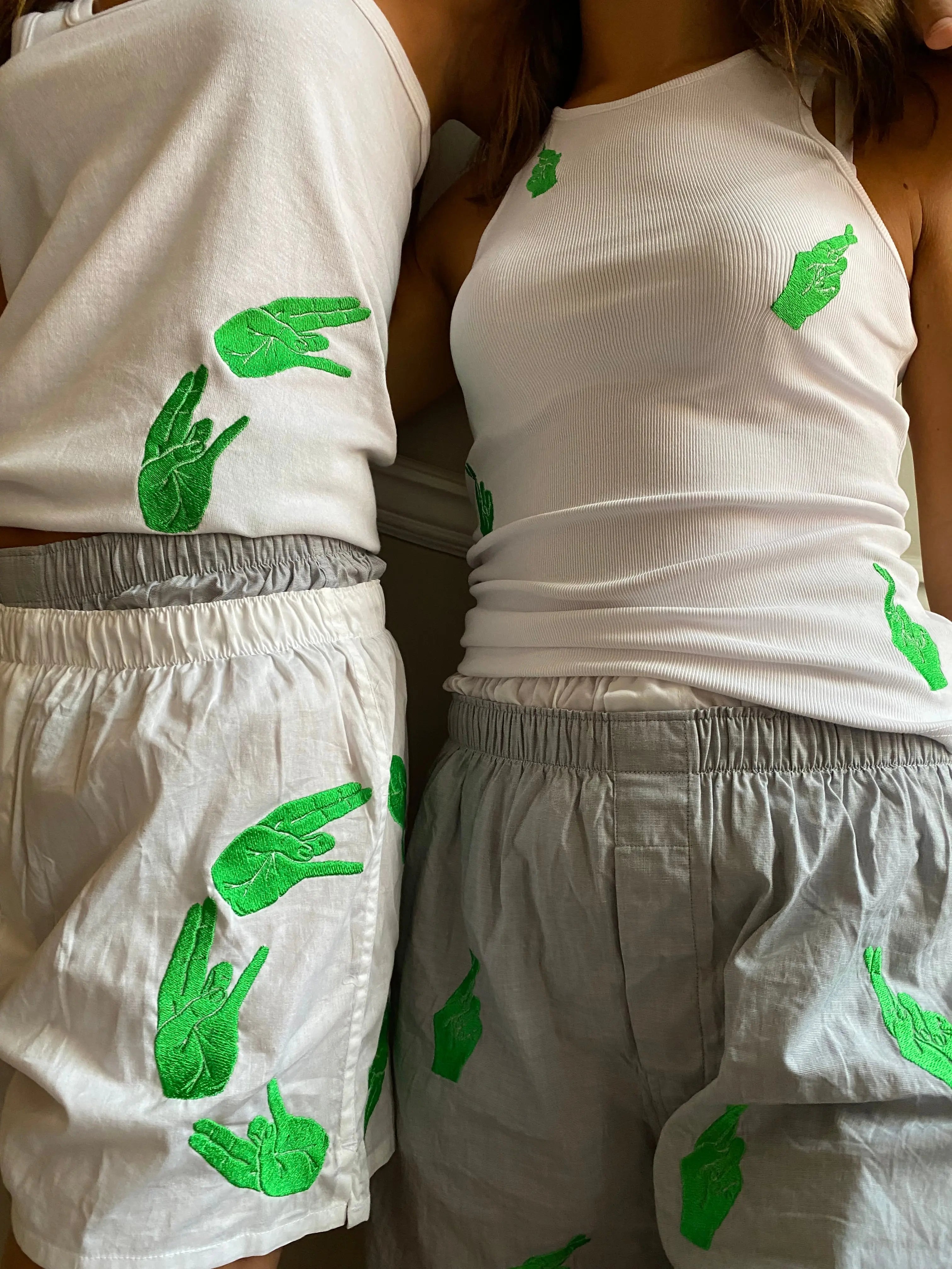 Caleçon brodé La Maitrise Marseille